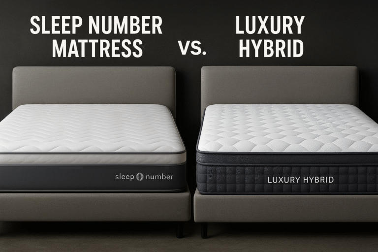 🛏️ Sleep Number® Air Mattresses vs. Luxury Hybrid Mattresses: A Detailed Consumer Comparison Report