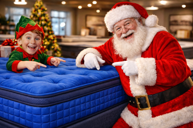Mattress Gallery Direct Plays Dirty Santa in Franklin, TN 🎄🛏️