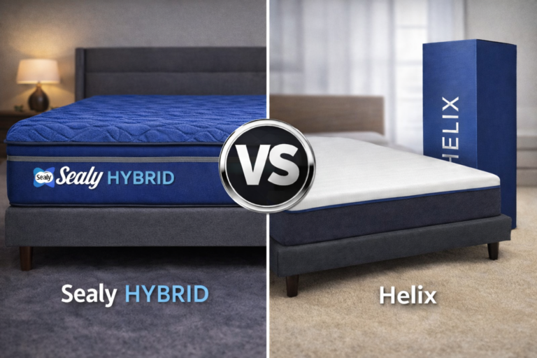 Sealy Hybrid vs. Helix Bed-in-a-Box in Franklin, TN