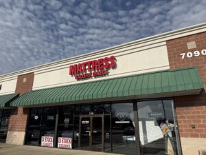 Mattress Gallery Direct Franklin TN storefront on Baker Bridge Avenue near CoolSprings Mall