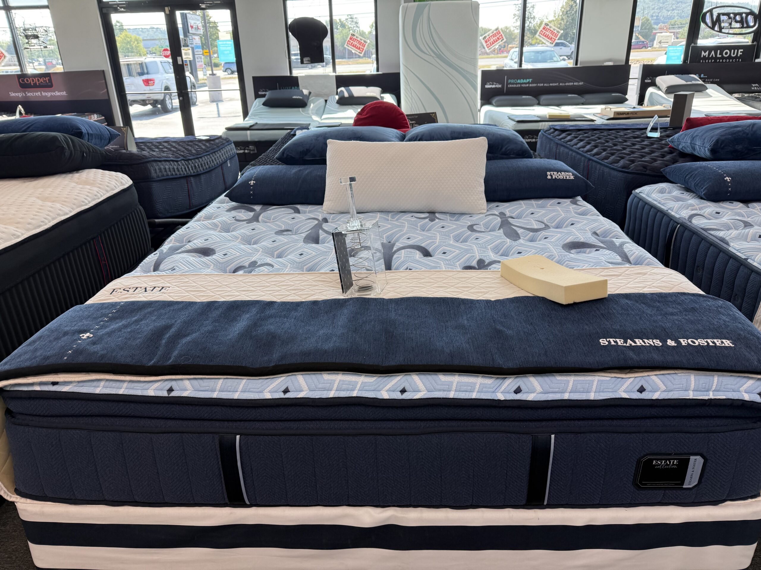 Stearns & Foster IntelliCoil mattress technology for Middle Tennessee mattress shoppers